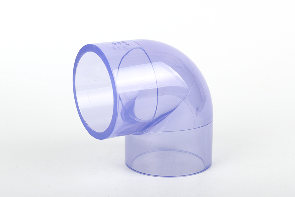 永修透明 90 度弯头